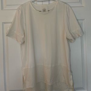 Sweaty Betty workout top with contrast fabric